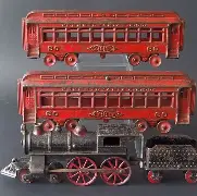 heavy cast iron locamotive